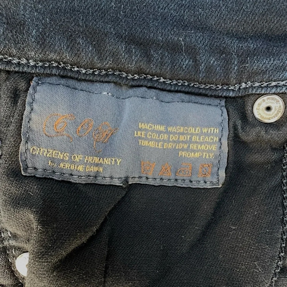 Citizens of Humanity Women's Dark Blue Jeans - Picture 10 of 11